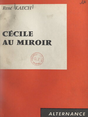 cover image of Cécile au miroir